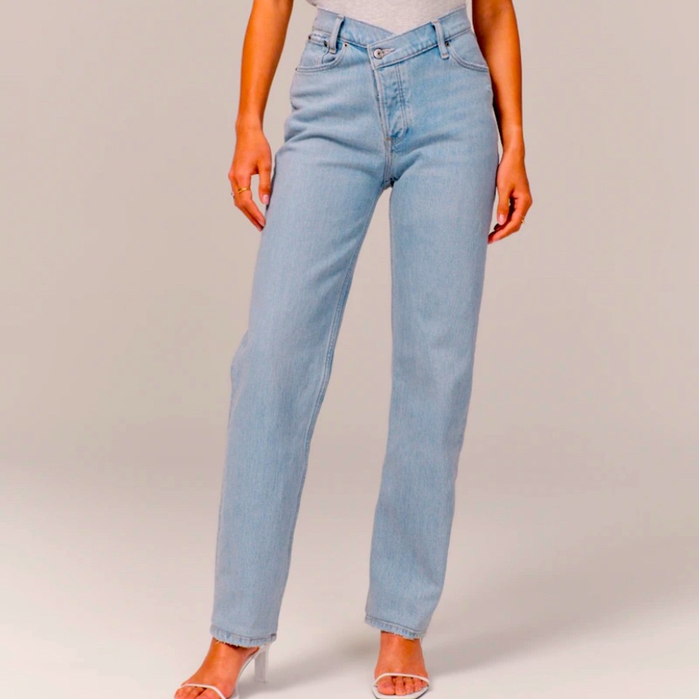 Abercrombie & Fitch The Dad Highrise Jeans size 25 BNWT